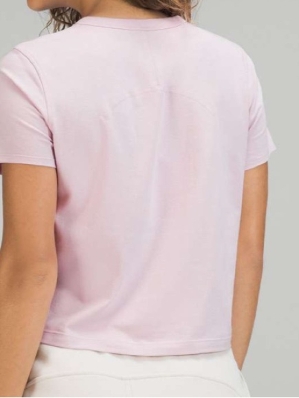 lululemon athletica Short Sleeve Crew Tee - Light Pink - Picture 2 of 8